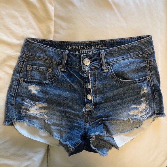 high rise festival jean shorts